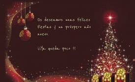 Feliclitaciones de Navidad, felicita la navidad a tus amigos, clientes, familia. Postal de Navidad.